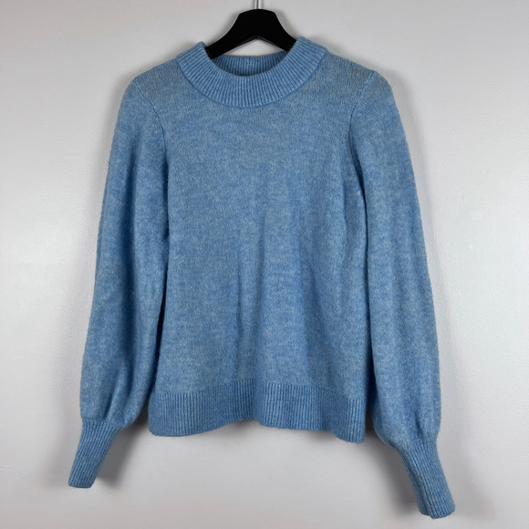 Selected Femme Sweaters - Selected / Femme wool knit sweater puff sleeve size M
